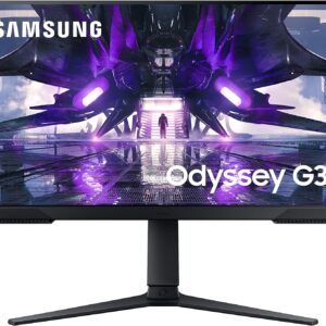 SAMSUNG Odyssey G3 FHD Gaming Monitor | 144hz | HDMI | Vertical Monitor | AMD FreeSync Premium | G30A (LS24AG302NNXZA) | 24-Inch