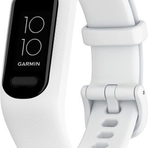 Garmin vívosmart® 5, Fitness Tracker, Long-Lasting Battery, Simple Design, White