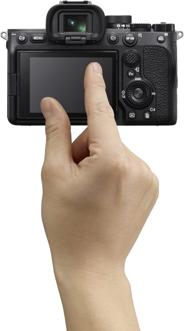 Sony Alpha 7 IV Full-frame Mirrorless Interchangeable Lens Camera,Body Only , Black - Image 4